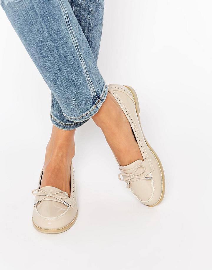 Asos Monthly Flat Shoes - Beige