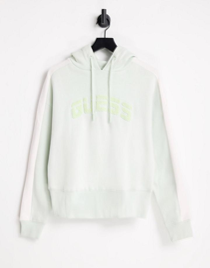 Guess Hoodie In Sage Green - Part Of A Set
