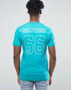 New Era Dolphins T-shirt With Back Print - Green