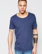 Nudie Jeans One Pocket T-shirt - Blue Mirage