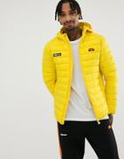 Ellesse Lombardy Padded Jacket In Yellow - Yellow