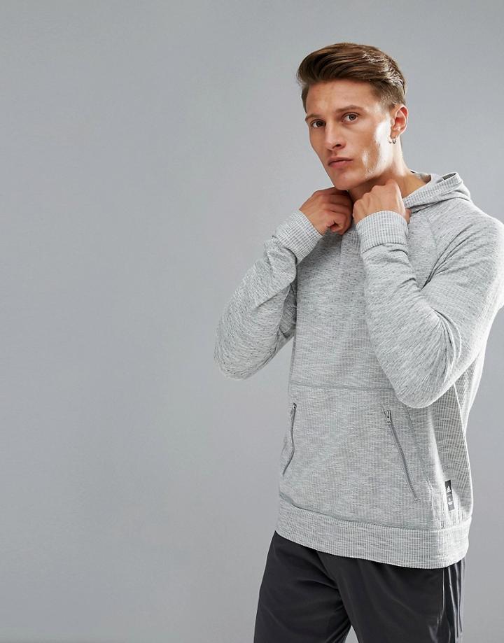 Adidas X Reigning Champ Primeknit Hoodie In Gray Ce9538 - Gray