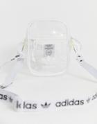 Adidas Originals Clear Multiway Festival Bag In White