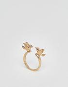 Nylon Bird Ring - Gold