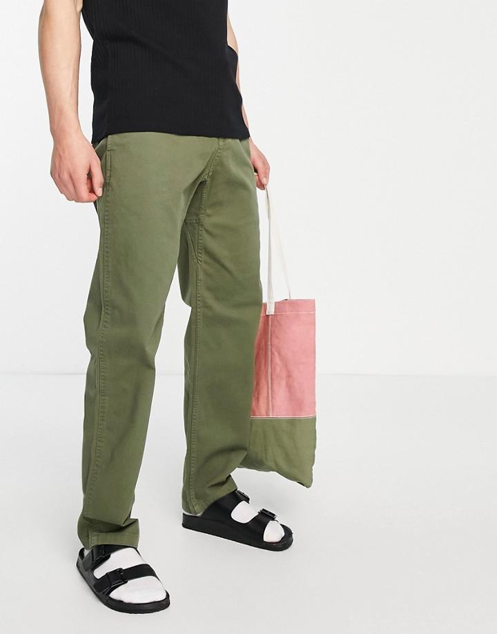 Gramicci Pants In Olive-green