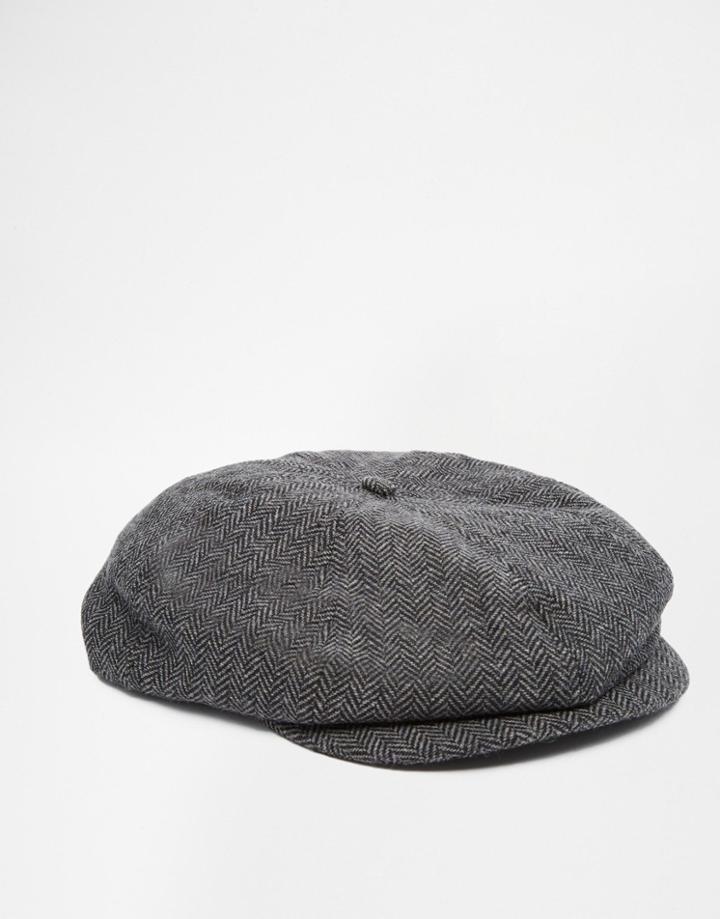 Brixton Brood Flat Cap - Gray