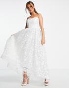 Maya Prom Princess Dress In White