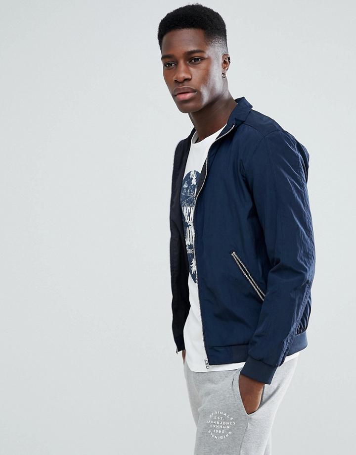Jack & Jones Core Harrington Jacket - Navy