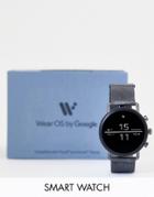 Skagen Skt5105 Falster Mesh Connected Smart Watch With Heart Rate Monitor - Gray