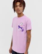 Ripndip Lord Nermal Camo Pocket T-shirt In Purple - Purple