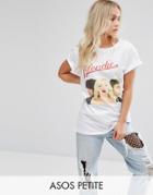 Asos Petite T-shirt With Blondie Print - Multi