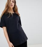 Asos Design Maternity Mix & Match Pyjama Tee - Black