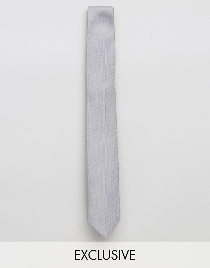 Noose & Monkey Poly Blade Tie - Gray
