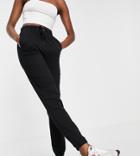Brave Soul Tall Krista High Waisted Sweatpants-black