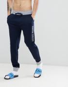 Boss Bodywear Cuffed Joggers - Navy