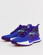 Adidas Basketball X Dame 5 Sneakers In Blue