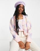 Miss Selfridge Lilac Beret-purple