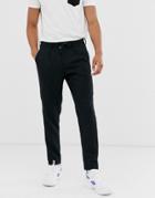 Selected Homme Tailored Tapered Pants In Navy Texture