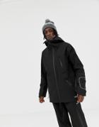 Asos 4505 Snow Jacket In Black - Black