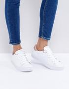 Kswiss Court Frasco Sneakers In White And Pearl Pink - White