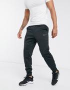 Nike Training Therma-fit Tapered Cuffed Sweatpants In Black