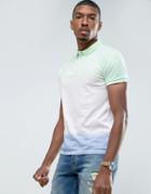 Soul Star Dip Dye Polo - Green