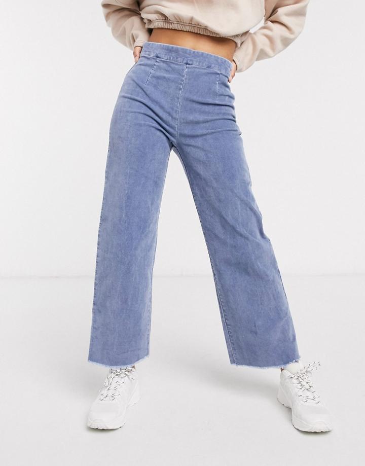 Quiksilver Flared Denim Pants In Blue-blues