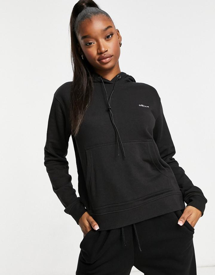 Night Addict Offline Hoodie-black