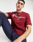 Champion Heritage Embroidered Logo T-shirt In Navy