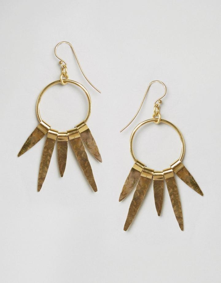 Made Kamaru Earrings - Gold