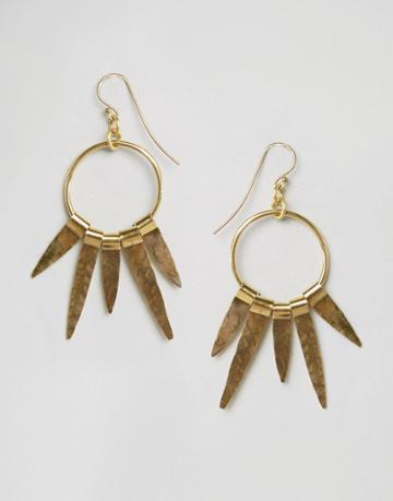 Made Kamaru Earrings - Gold