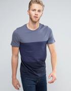 Jack & Jones Premium Color Block T-shirt - Navy