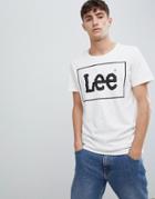Lee Jeans Box Logo T-shirt - White