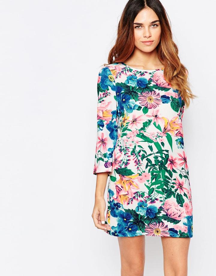 Traffic People Love Foreign Climate Penny Smiles Dress - Multi