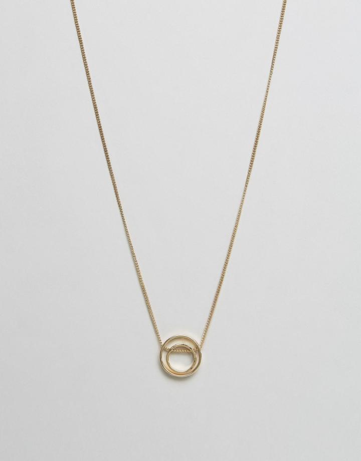 Pieces Pilua Long Necklace - Gold