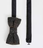 Heart & Dagger Brown Tie In Wool - Brown
