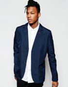 Original Penguin Hip Length Coat - Navy