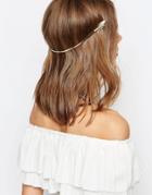 Pieces Daniella Headpiece - Gold