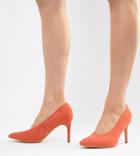 Truffle Collection Mid Heels - Orange