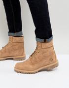 Timberland 6 Inch Tropical Laser Cut Boots - Tan