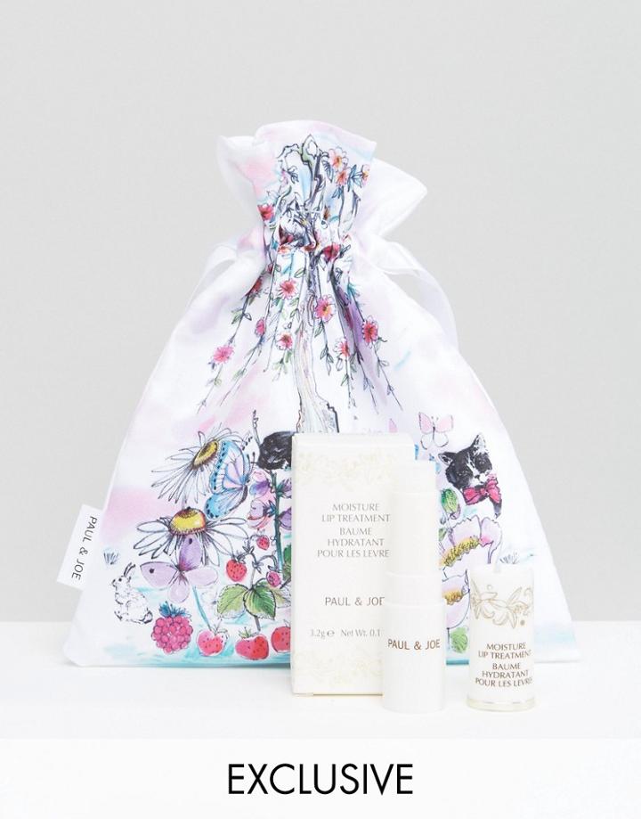 Paul & Joe Asos Exclusive Lip Treatment & Free Makeup Bag - Clear