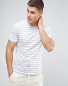 Jack & Jones Premium T-shirt In Stripe - White