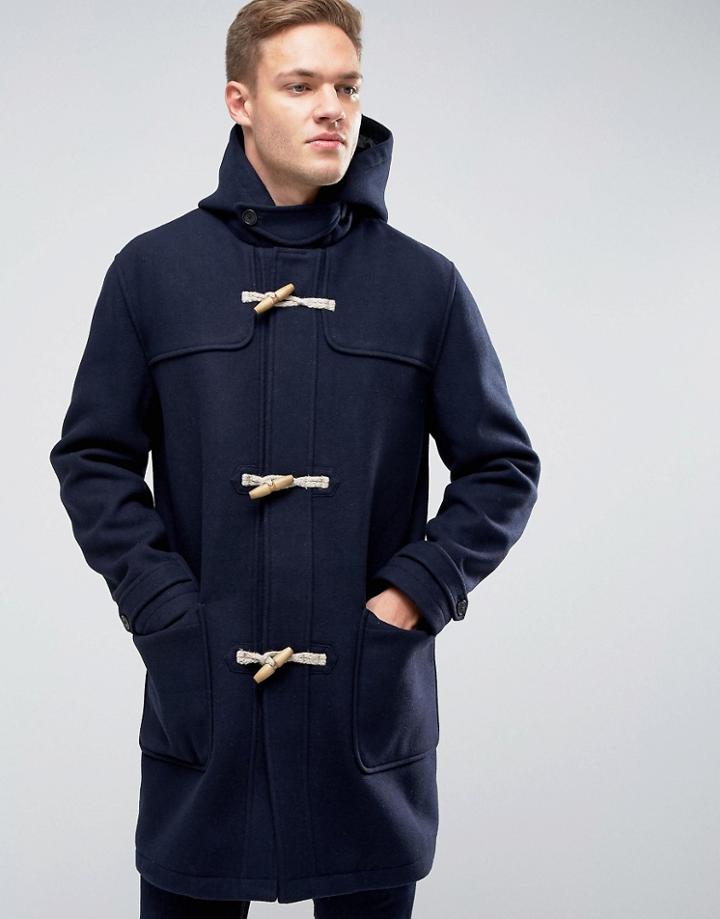 Jack & Jones Duffle Coat - Navy