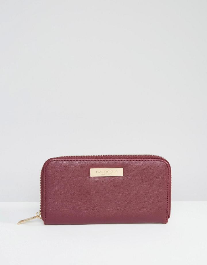 Carvela Zip Around Purse - Red