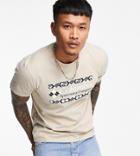 Columbia Rapid Ridge Graphic T-shirt In Beige Exclusive At Asos-white