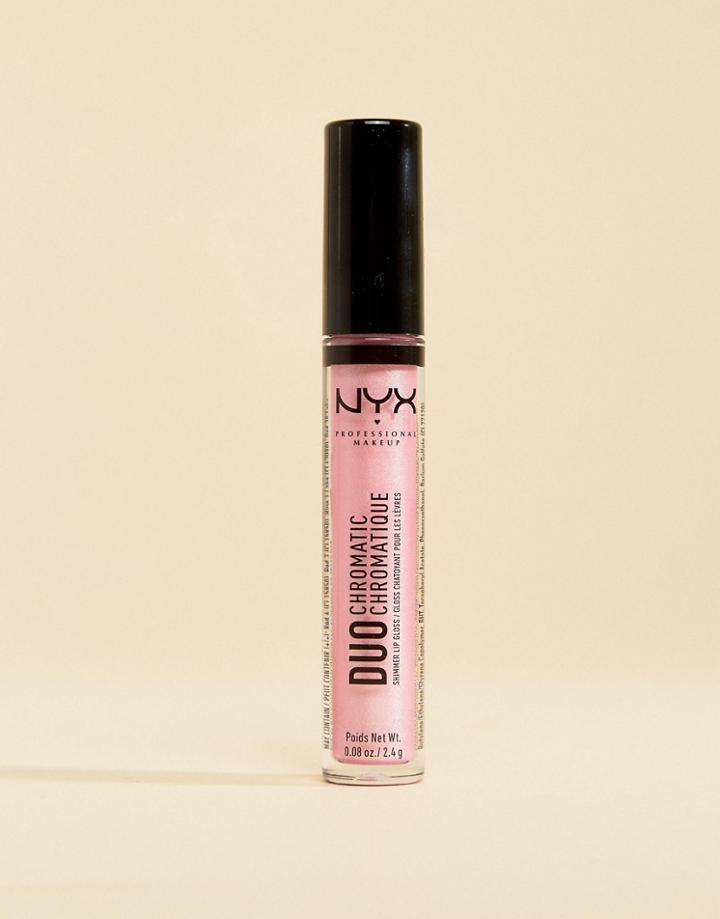 Nyx Professional Makeup Duo Chromatic Lip Gloss - Green