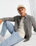 Levi's Sunset 1 Pocket Gingham Check Standard Fit Shirt In Beige-neutral
