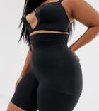 Spanx Curve Higher Power Shorts In Black