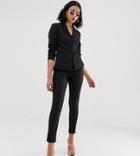 Na-kd Tailored Slim Leg Pants In Black - Black