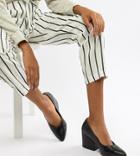 Matt & Nat Kitten Heel Point Shoes - Black